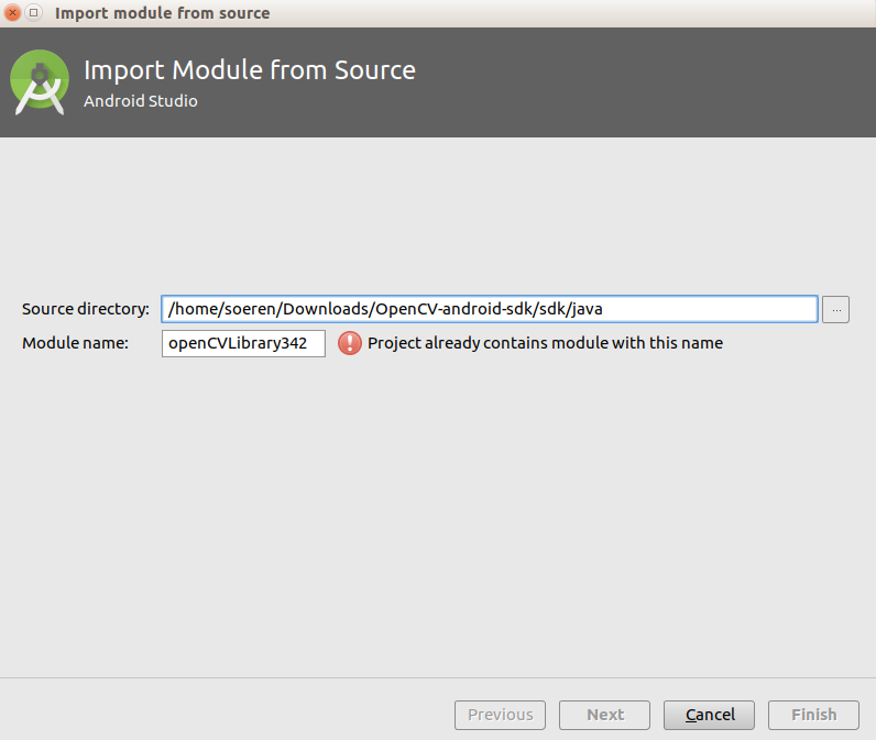 import module window